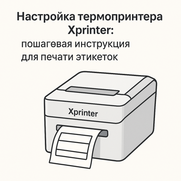 Настройка термопринтера Xprinter: пошаговая инструкция для печати этикеток