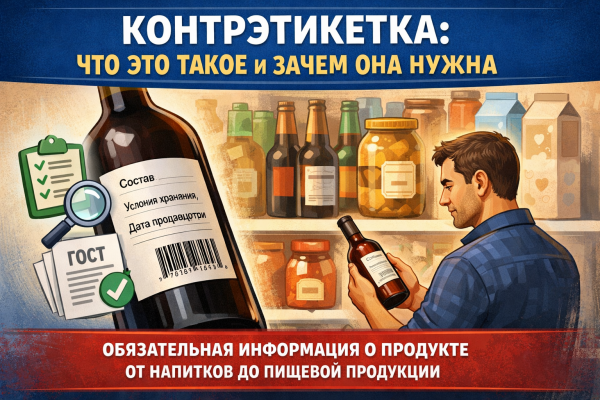 Контрэтикетка: что это такое и зачем она нужна