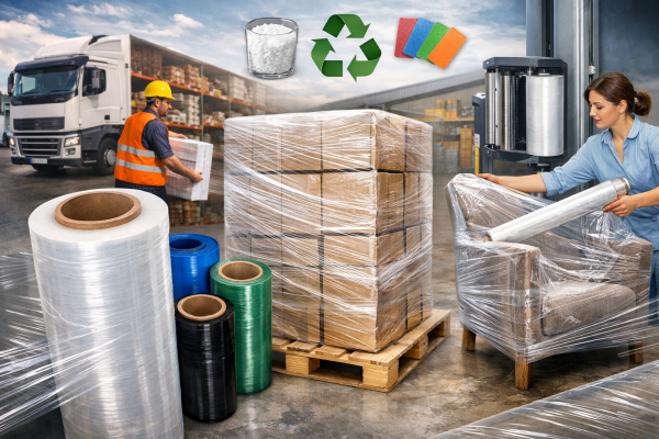 Что такое стрейч пленка и зачем она используется
